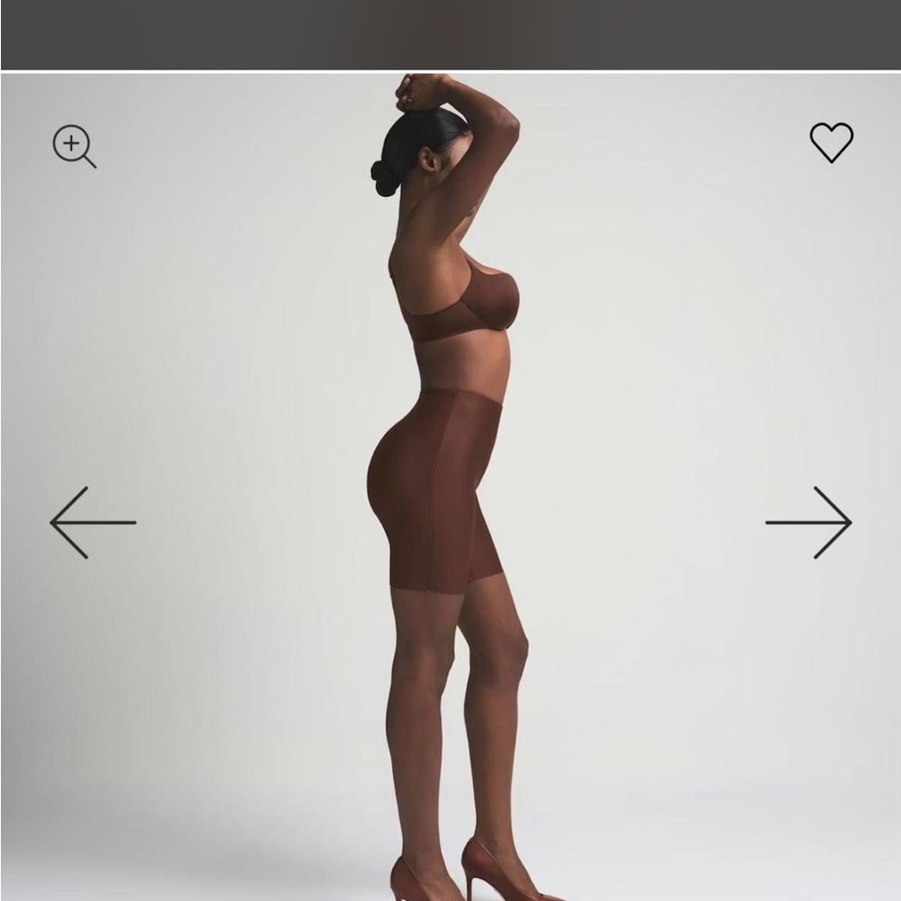 SKIMS brown Shapewear Set